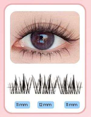 LashPop Pre-Glued Cluster Lashes